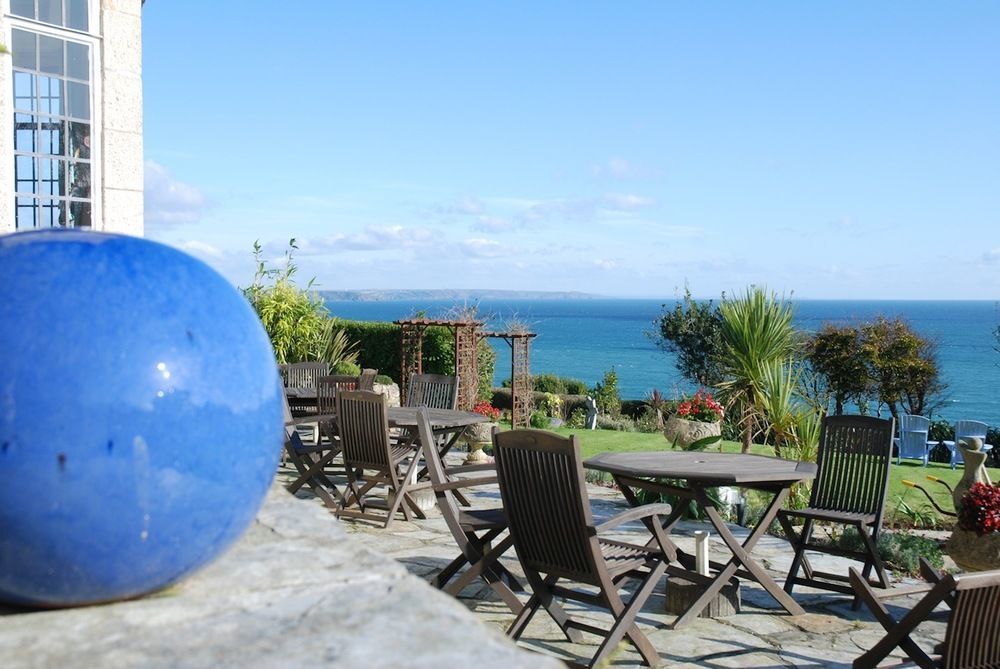 Trevalsa Court Hotel Mevagissey Bagian luar foto