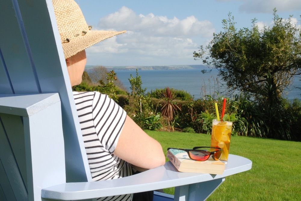 Trevalsa Court Hotel Mevagissey Bagian luar foto