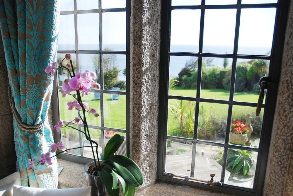 Trevalsa Court Hotel Mevagissey Bagian luar foto